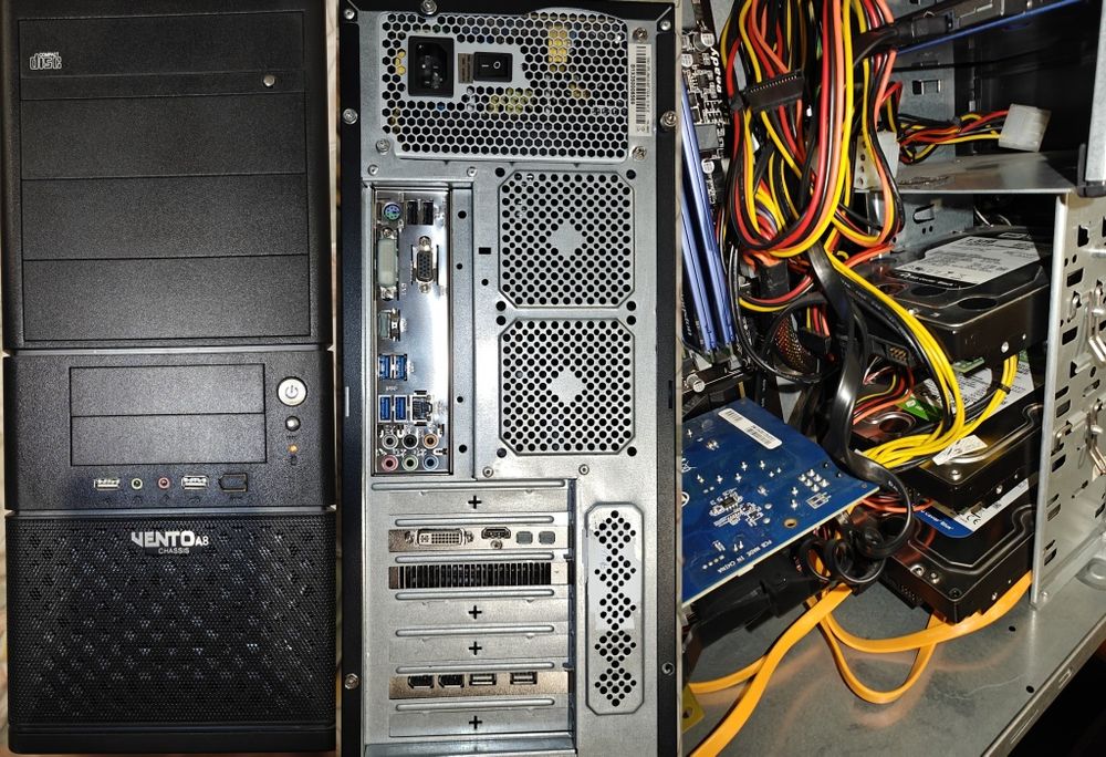 Надійний комп'ютер Intel Core i5 + 3.5 ТБ. офіс+ігри+графіка