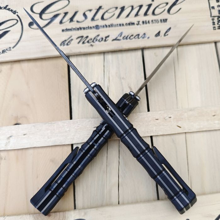 Ніж фліпер Cold Steel Luzon Medium чорний GFN