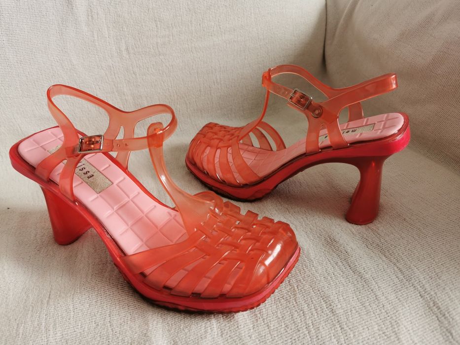 Melissa Vixen sandały na obcasie 37