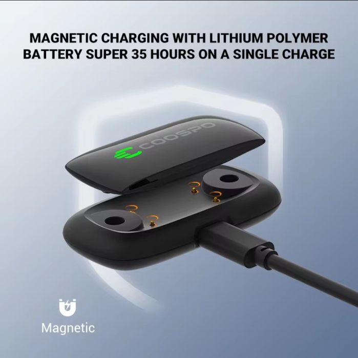 Велокомпьютер CooSpo ВС26; датчики пульса H9Z, H808s; каденс, скорость