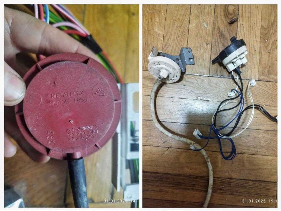 Beko, Samsung, Vhirlpool. Прессостат, убл, тены, клапаны