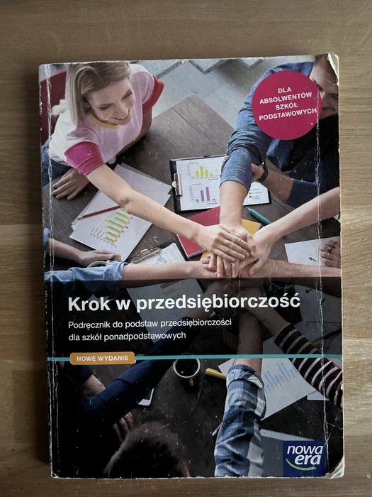 Podrecznik Krok w przedsiebiorczość Nowa Era