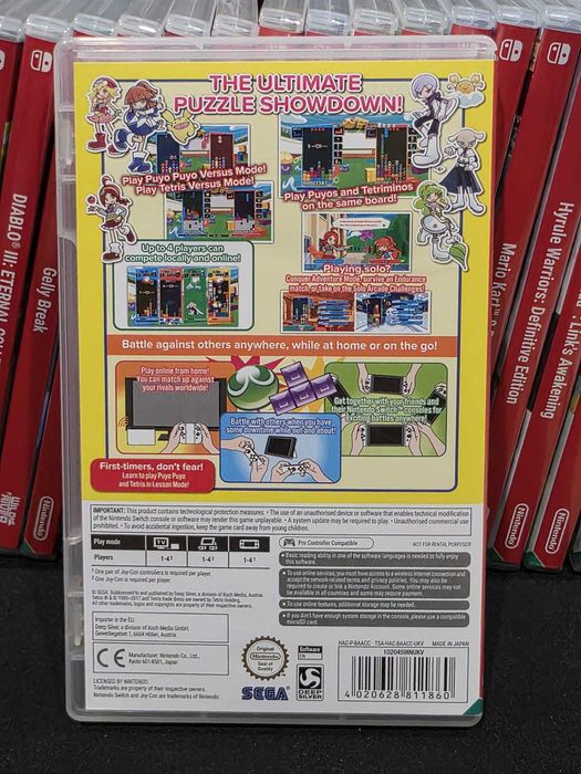 Puyo Puyo Tetris - Nintendo Switch