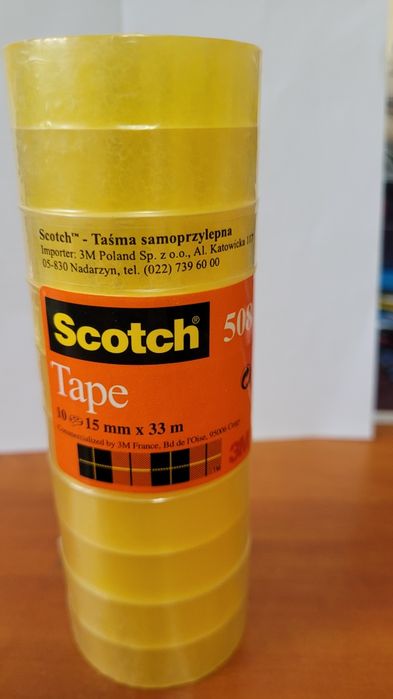 Taśma biurowa przezroczysta Scotch