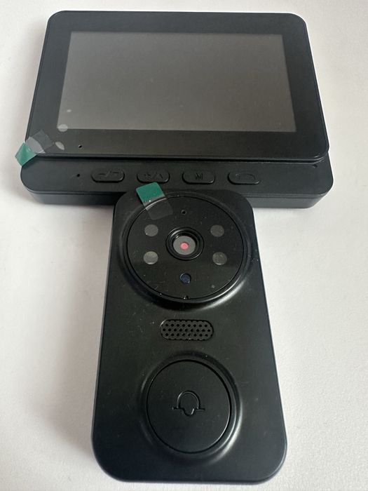 Nowy bezprzewodowy dzwonek wideodomofon ekran 4,3