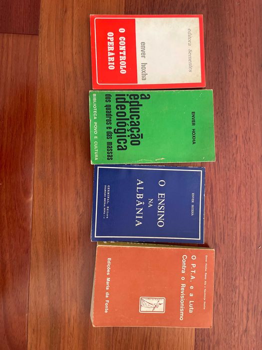 Livros Antigos | Enver Hoxha