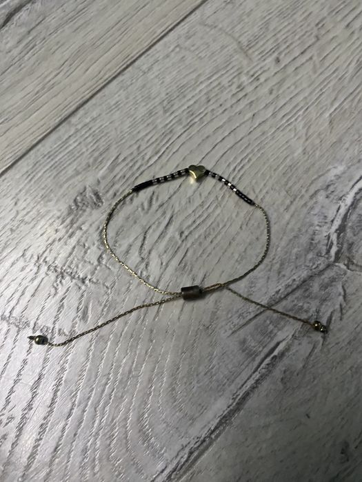 Bransoletka z serduszkiem regulowana