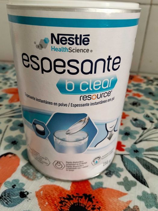 Espessante para água e alimentos
