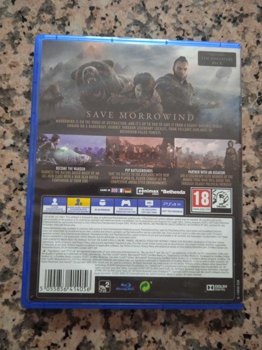 Vendo jogo PS 4 Elder Scroll Online