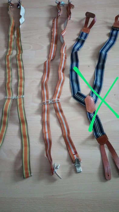 44. Szelki męskie -3 sztuki