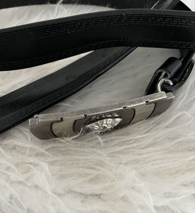 Пояс ремінь Versace кожа