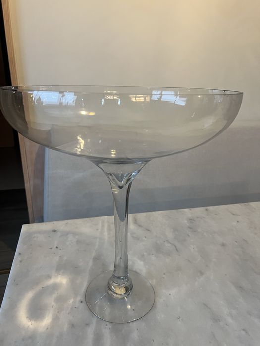 Taças em vidro para decoração, eventos ou festas