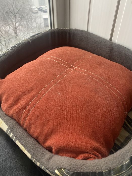 Лежанка для собаки/кота плюс подушка