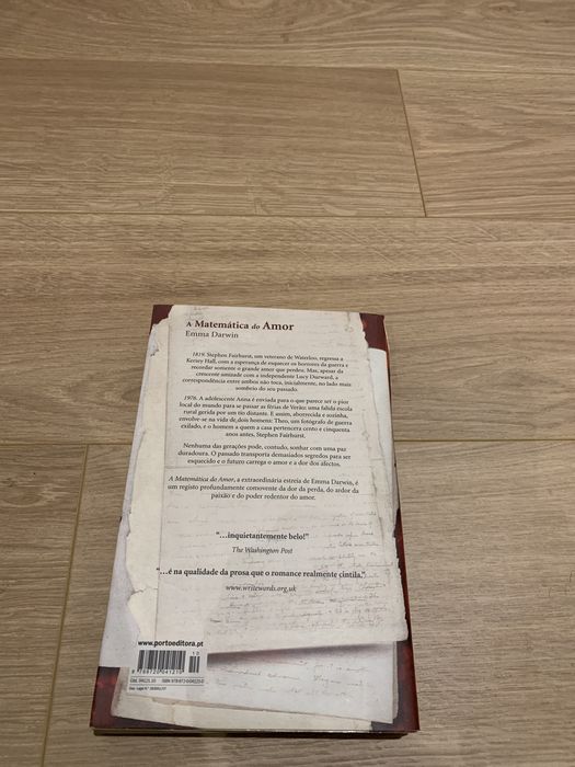 Livro “ a matemática do amor”