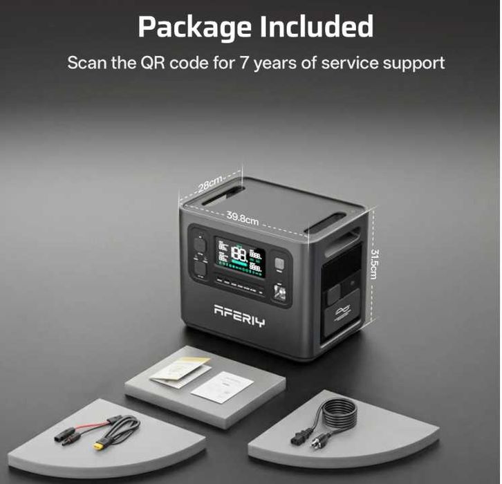 Зарядна станція портативна AFERIY P280 2800W/2048Wh