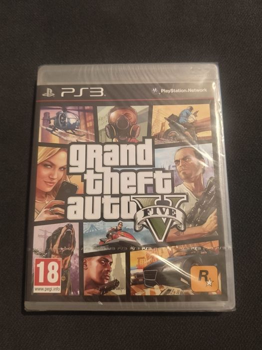 Grand Theft Auto V (GTA 5) PS3 - NOVO / SELADO De Fábrica (Colecionador)