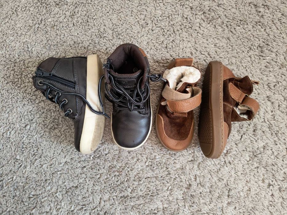 Buciki dla smyka 2 pary, rozmiar 24