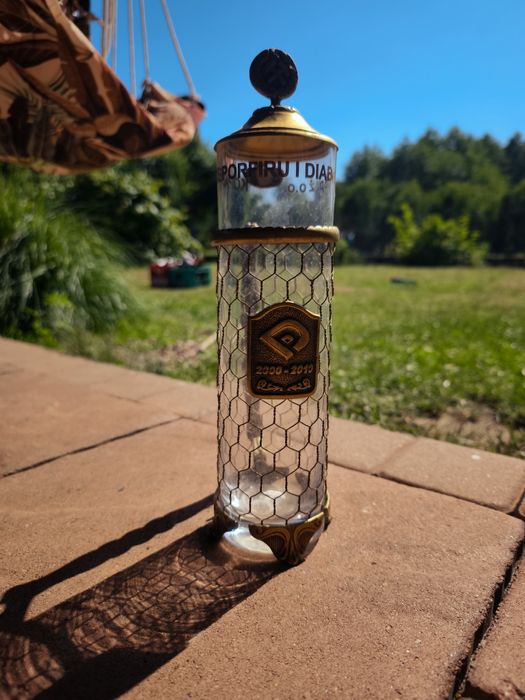 Kufel szklany unikat