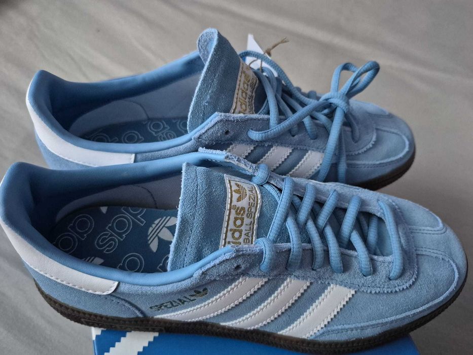 Adidas Buty Handball Spezial - Niebieski