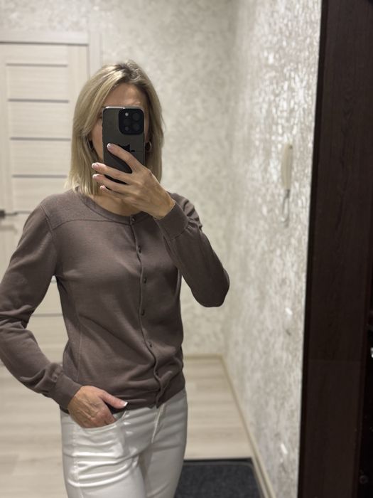 Кардиган кофта шовк бавовна