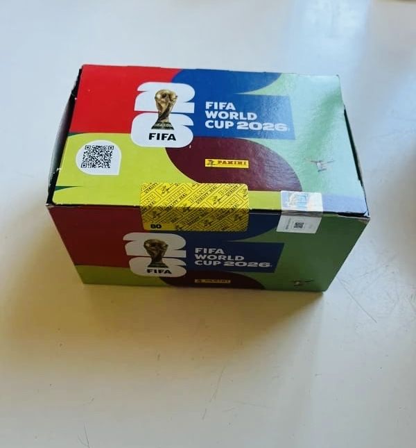 Box 100 saquetas Mundial 2026