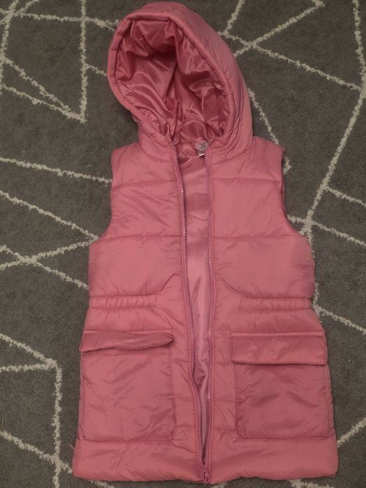 Bezrękawnik dziewczęce kamizelka r. 128