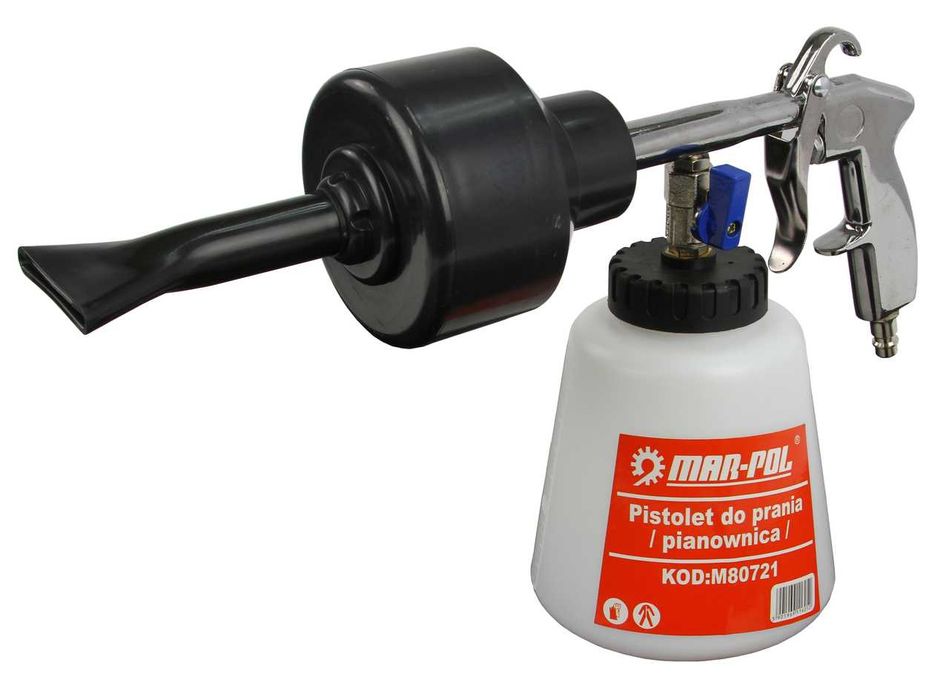 Pistolet do prania pneumatyczny pianownica tapicerki dysze