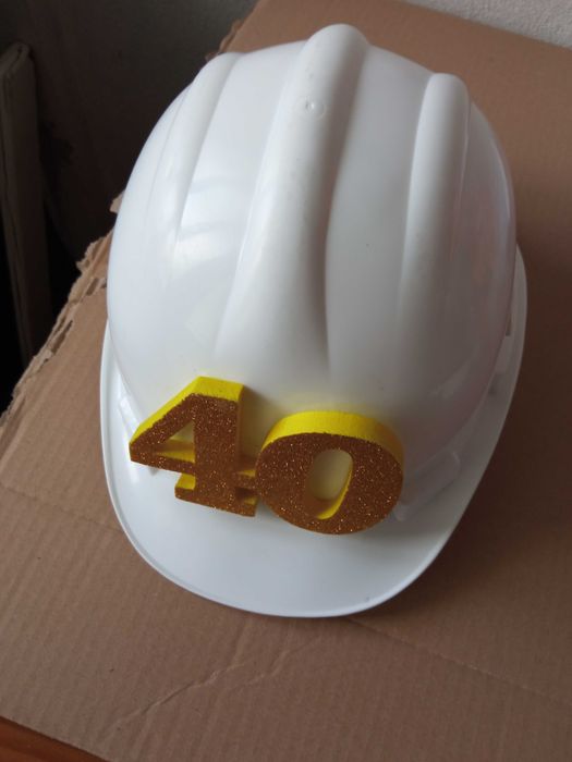 Capacete de proteção Branco como novo