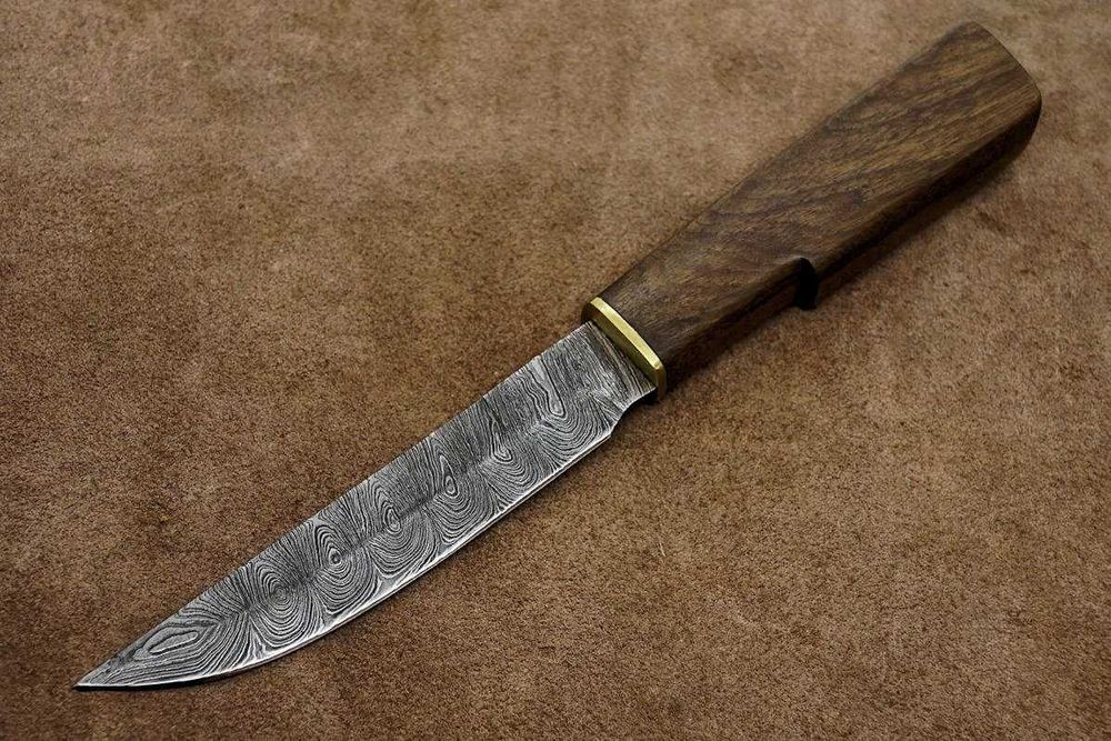 Owniknives nóż myśliwski Tanto z Damastu damast 6665