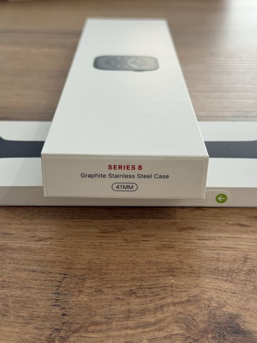 Apple Watch Series 8 41mm GPS Cellular grafit stal + pasek Stone Gray