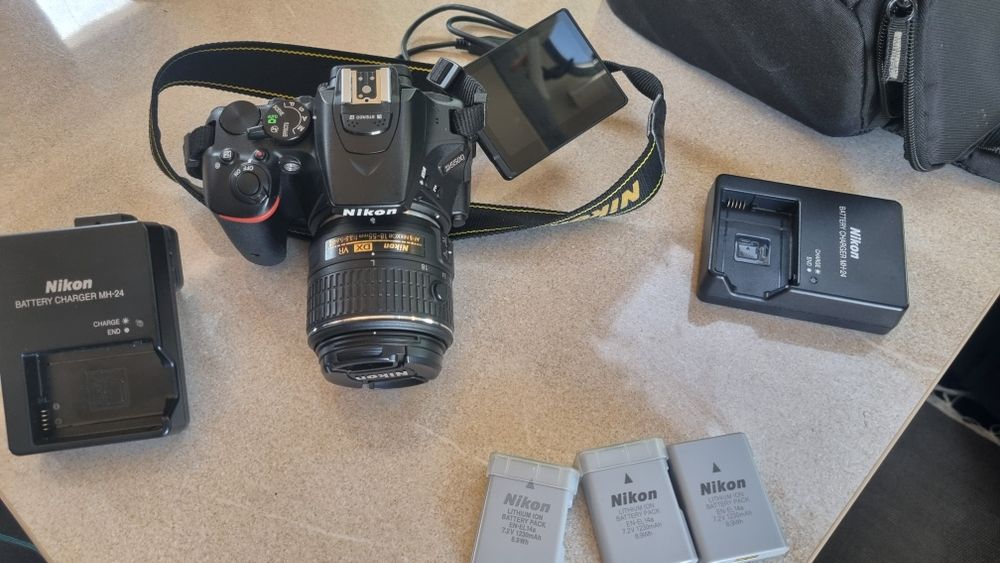 Nikon DSLR D5500 como NOVA