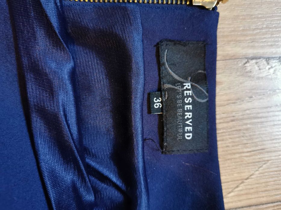 Spódnica granatowa Reserved 36