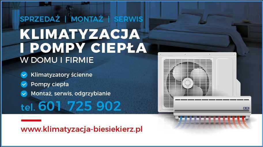 Montaż serwis klimatyzacji i pomp ciepła