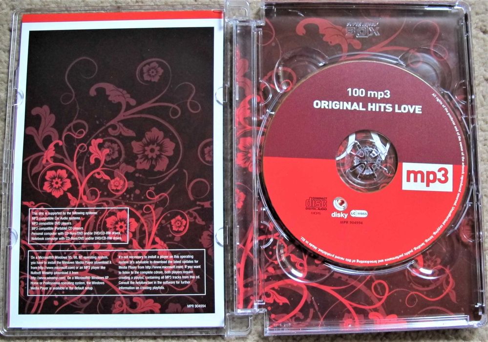 "LOVE" - płyta CD - 100 oryginalnych wykonań z lat 60- 80