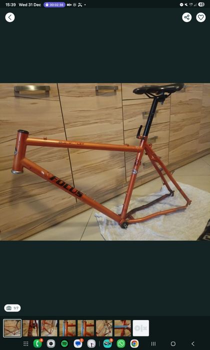 Rama rowerowa focus stal chromo-molibdenowa v brake