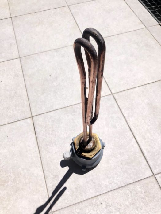 Resistência eléctrica para cilindro