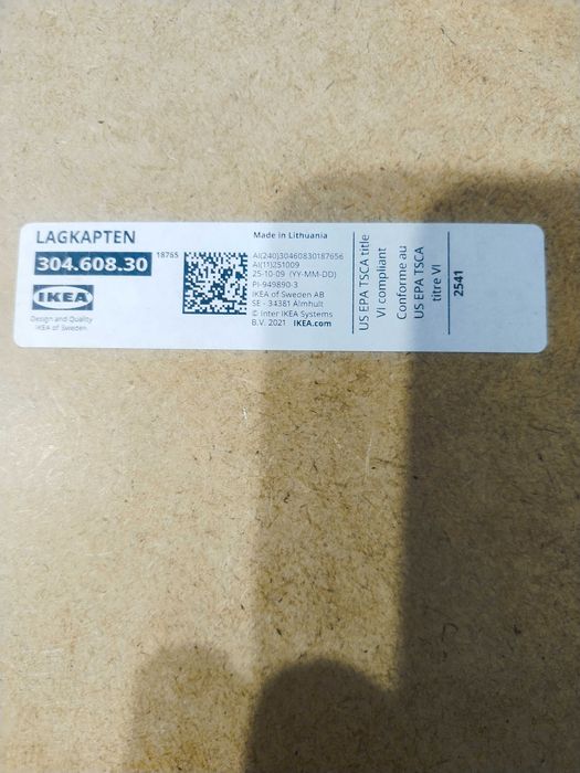 Blat Biurka + nogi regulowane IKEA