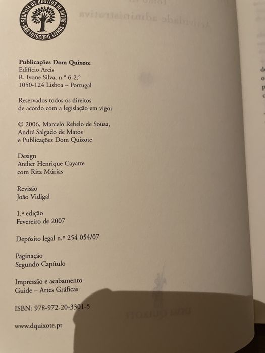 Direito Administrativo Geral - Tomo III Actividade Administrativa