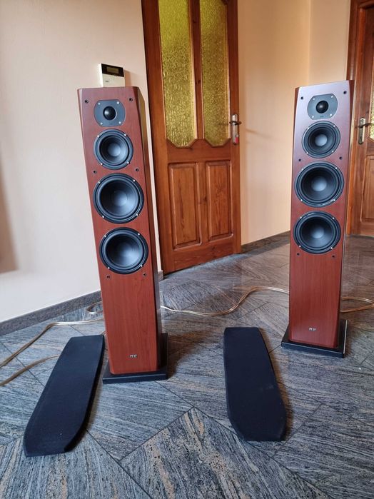 Zestaw stereo Yamaha RX-797 + kolumny ELAC FS 58 + pilot + kable