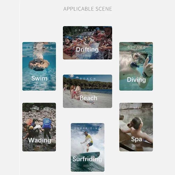 Capa Impermeável Universal para Telemóvel À Prova de Água até 30m NOVO