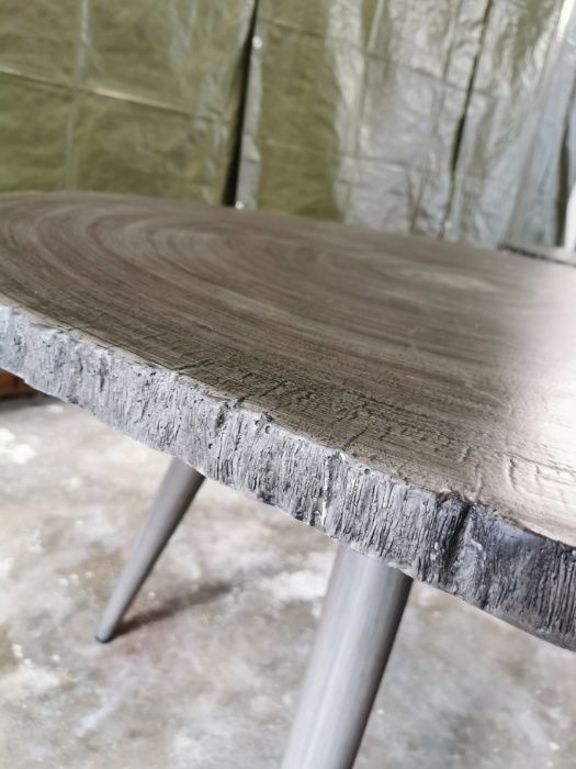 APENAS UMA Mesa-secretaria de design tronco de árvore - loja Area