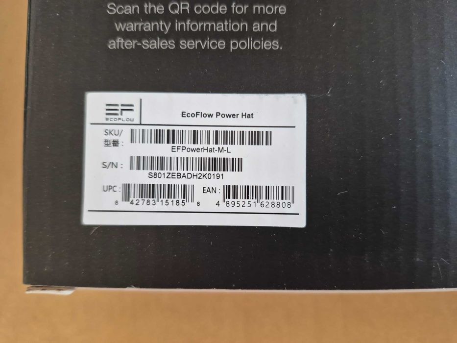 Сонячна шляпа EcoFlow Power Hat М-L (EFPowerHat-M-L)