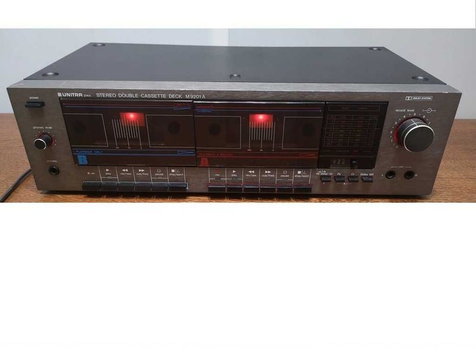 Unitra Kasprzak Magnetofon Double Deck M9201 A Soft Touch