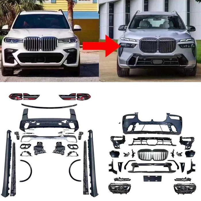 Обвес X7 M60i M-тех LCI для BMW X7 G07