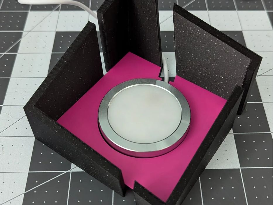 Base Crack Cube Lamp for LED Kit 001