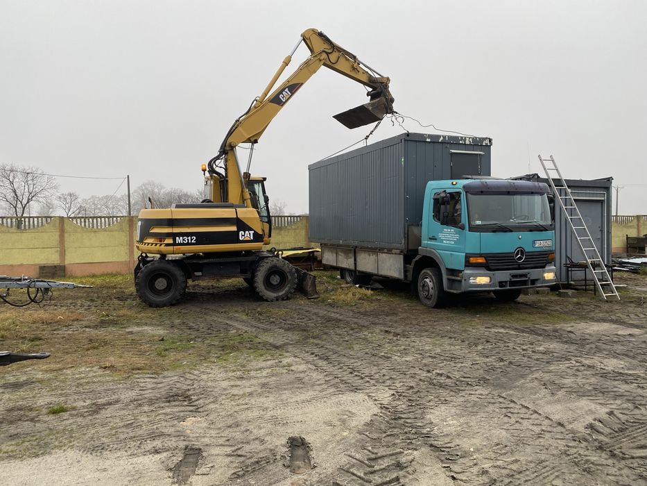 Usluga minikoparka, koparka kołowa, ładowarką teleskopową