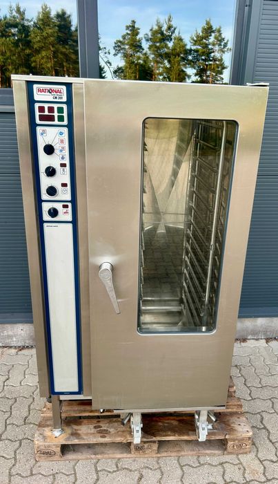 Piec Konwekcyjno Parowy Rational 20xGN 1/1 CM201 Po Kapitalnym Remoncie