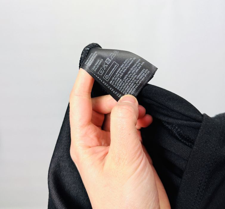 Czarna ołówkowa sukienka z koronką S 36 H&M Mama