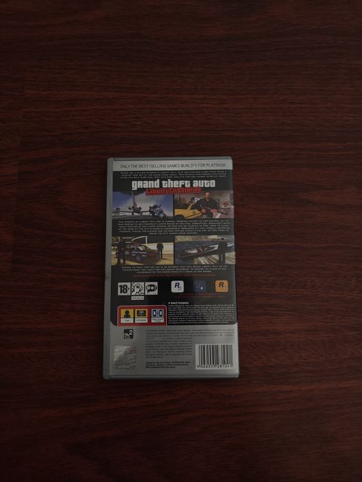 GTA Liberty City Stories PSP Completo c Mapa Platinum