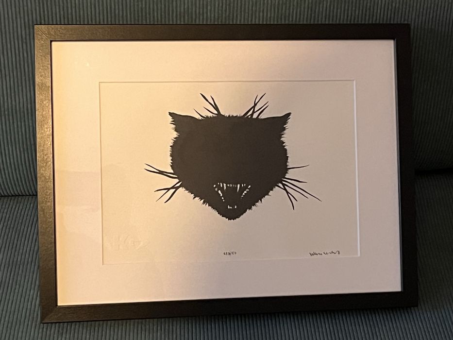 Aleksandra Waliszewska  serigrafia "Koty" 1